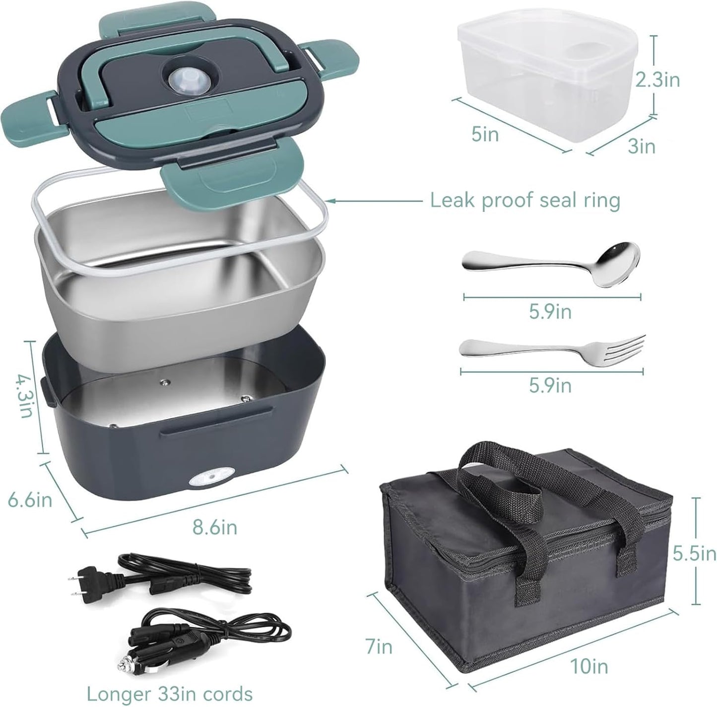 LunchPlug™ Portable Electric Heater